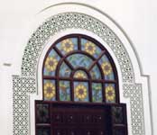 Фрагмент обрамления окна в исламском стиле
